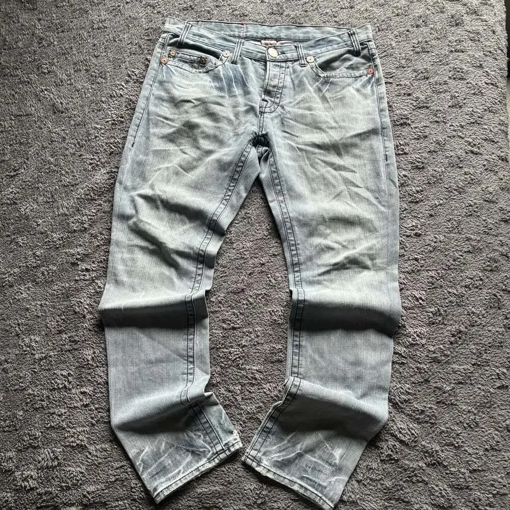 True Religion Logan Big T Relaxed Straight Fit Jeans